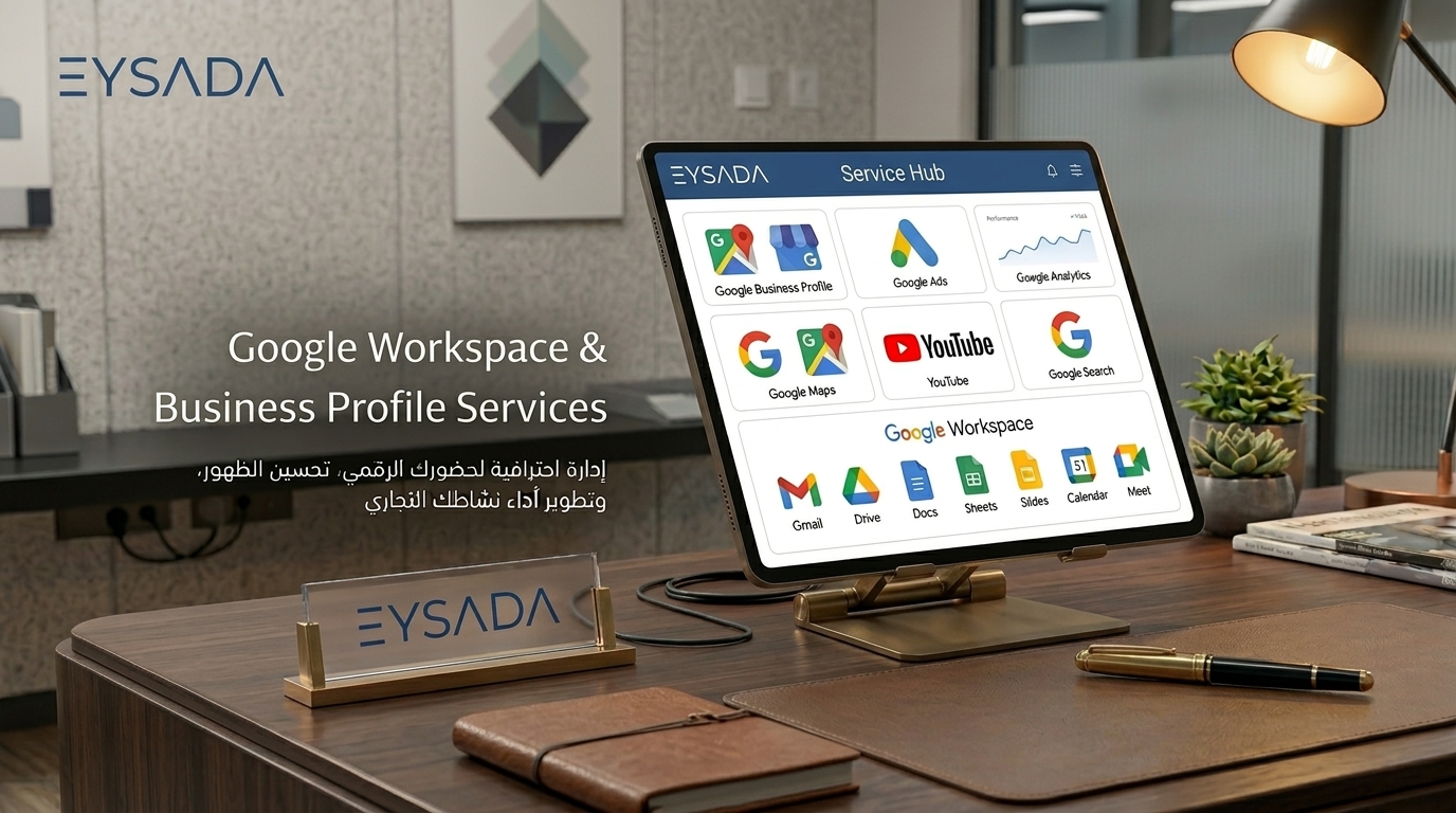 خدمات جوجل من إيسادا